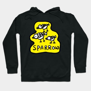 Sparrows, birds Hoodie